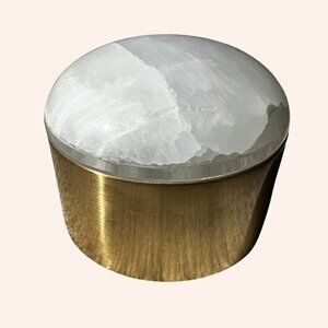 Kendra Scott Jewelry Box Quartz & Gold Brass